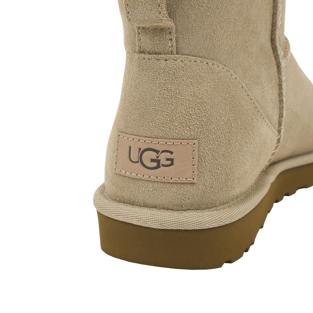 UGG Классические мини II песочные женские кроссовки рыжие 1016222-SAN
