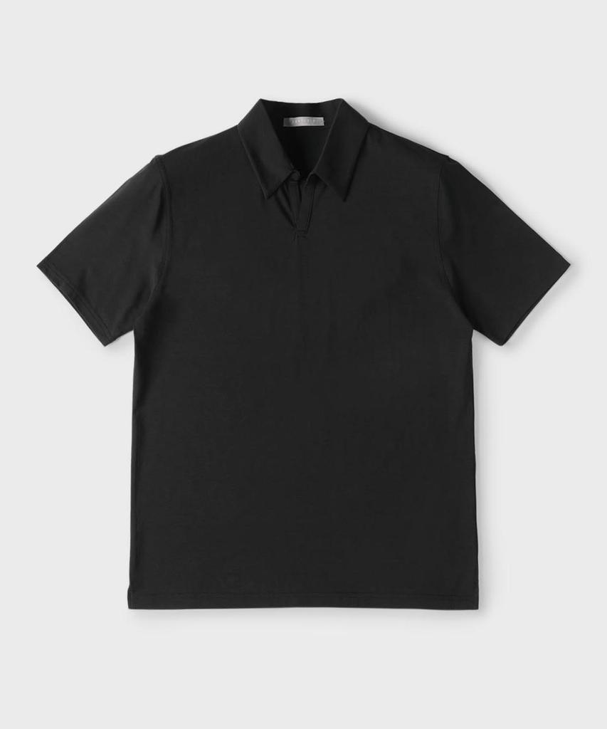 PANICALE Johnny Collar Stretch Cotton Polo Shirt [2 Colors]