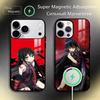 Akame ga Kill Чехол для телефона Акаме для iPhone17,16,15,14,13,12,11 Plus,Pro Магнитный Для Magsafe Беспроводная зарядка