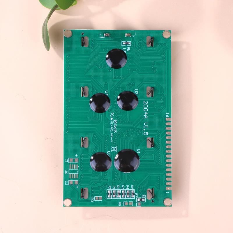 ЖК-модуль 2004 Сине-зеленый экран для ЖК 16x2 20x4 Символьный R3 Mega2560 Дисплей PCF8574T IIC I2C Интерфейс