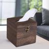 Treasure Box Design Napkin Holder Vintage Tissue Case Living Room Decoration Tissue Box  Hotel