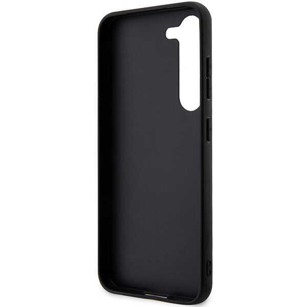 Karl Lagerfeld Klhcs24Ssaklhpk S24 S921 Hardcase Czarny/Black Saffiano Mono Metal Logo
