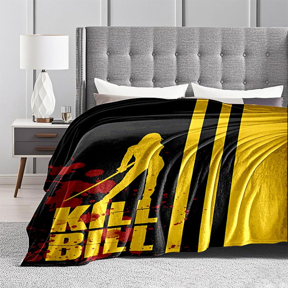Kill Bill Inspired Blanket for all seasons blanket lunch break throw gift