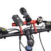 Fashion Lamp Mount Bicycle Double Tube Bracket Bike Handlebar Extender Fiber Aluminum Alloy