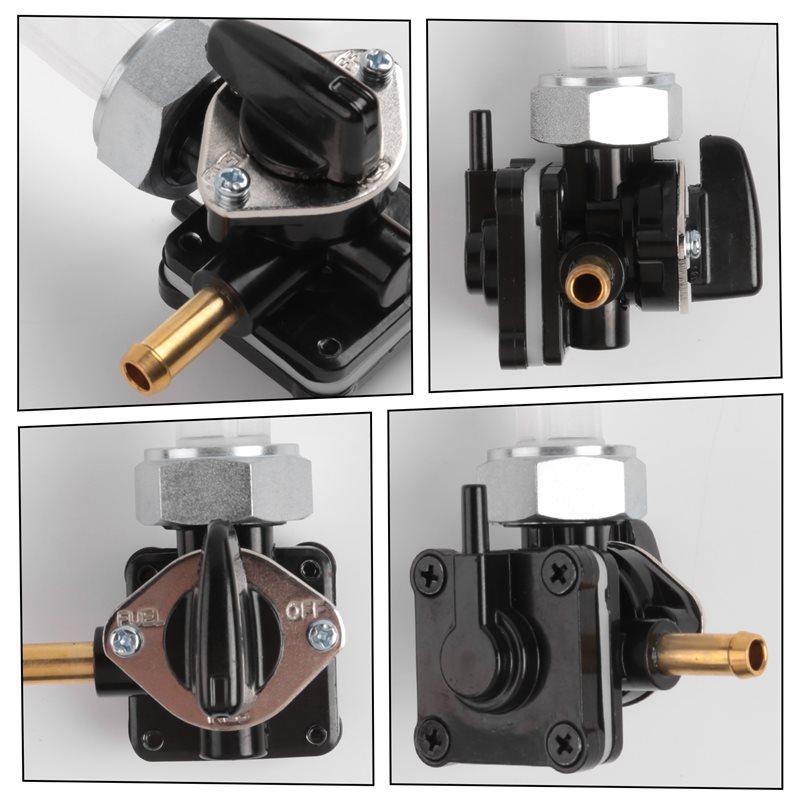For FLSTF FXDL FLHT FLST FXSTB FLHR 2002-2006 22Mm Left Exit Fuel Valve Petcock 61338-02 For Vacuums Systems