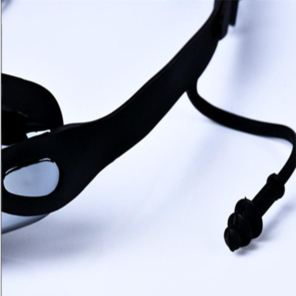 Оптические очки для плавания диоптрии -3.5 с берушами профессиональные водонепроницаемые