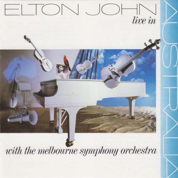 CD ЭЛТОН ДЖОН Live In Australia With The Melbour MCAD8022 MCA Records 1987 США Рок Б/у