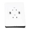 15A Wall Outlet Intelligent Electrical Socket Panel Concealed Installation