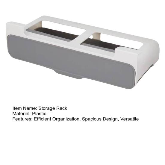 Kitchen Spice Rack Wall-mounted Spice Organizer Plastic Seasoning Bottle Holder Pantry Organization Rack