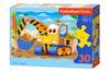 Puzzle 30 pieces B-03464-1 Yellow Digger