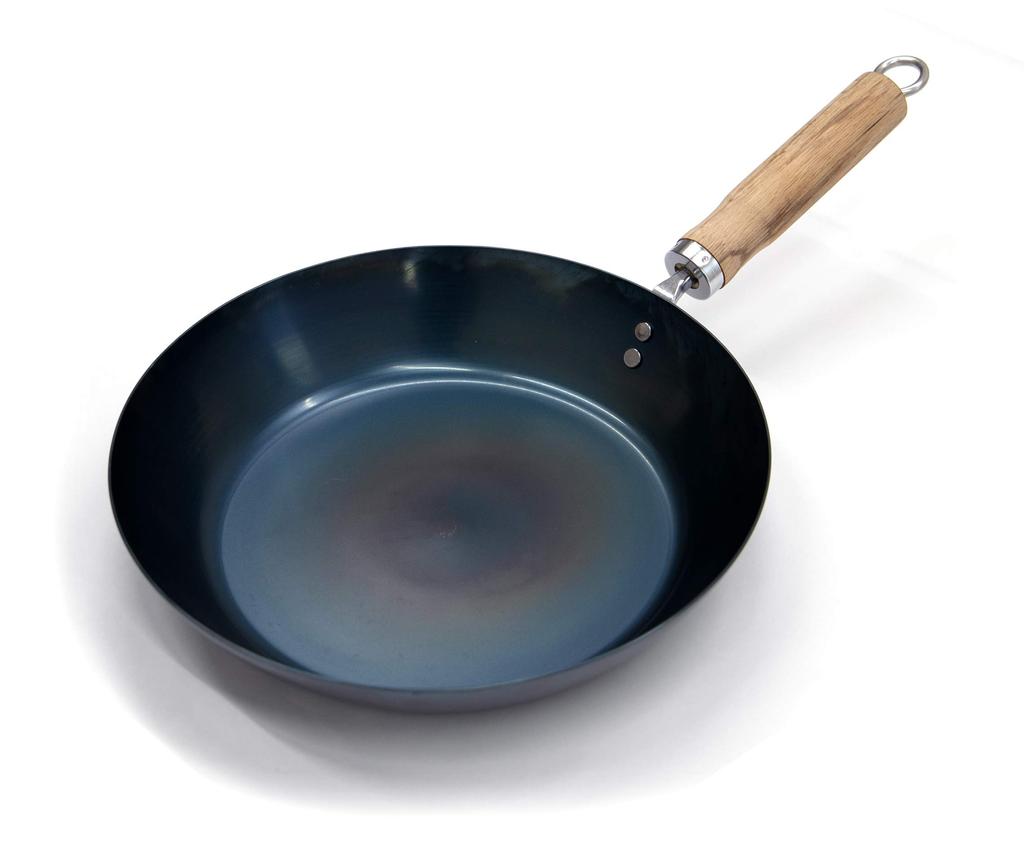 Kyoto Katsugu Frying Made In Japan Pan, Iron, Oil-Based, 28cm,