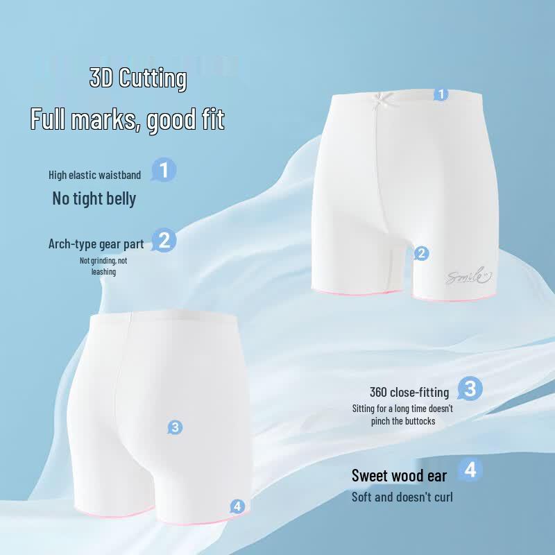 Летние защитные шорты от натирания для девочек (2-Pack)