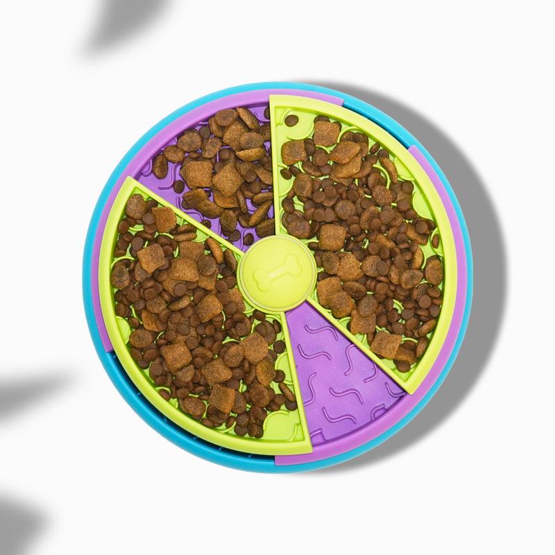 Dog Puzzle Toy Slow Feeder Increases Puppy IQ Food Dispenser Slow Eating Non-slip Bowl Pet Cat and Dog Trainer