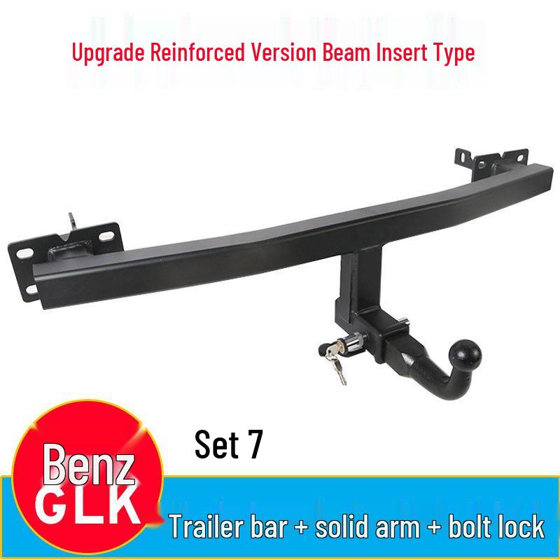 Compatible with Mercedes GLK200, GLK260, and 300/350 Rear Tow Hitch.