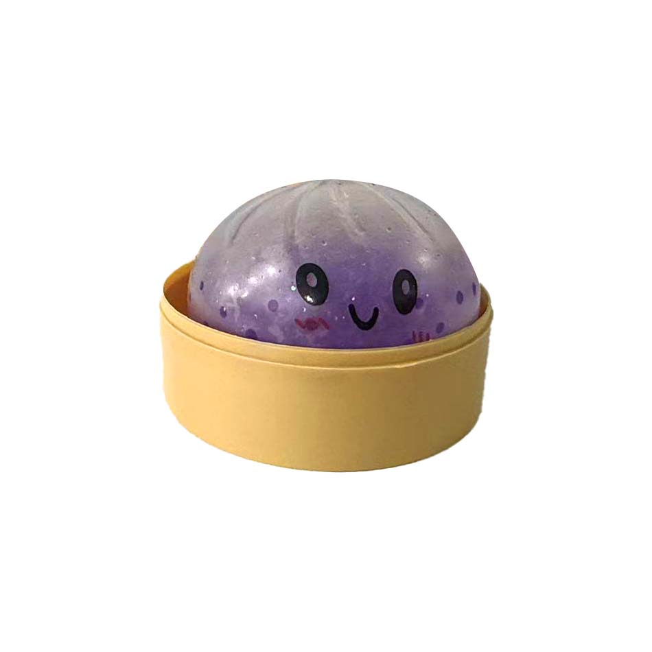 Glitter Dumpling Squishies Soft Cute Slow Rebound Stress Relief Toy For Kids And Adults Office Home Decor Gift Idea