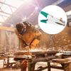 300A Capacity Welding Clamps Strong Clamping Force Brass Tip Grounding Clamp Heavy-Duty Construction Lightweight Design