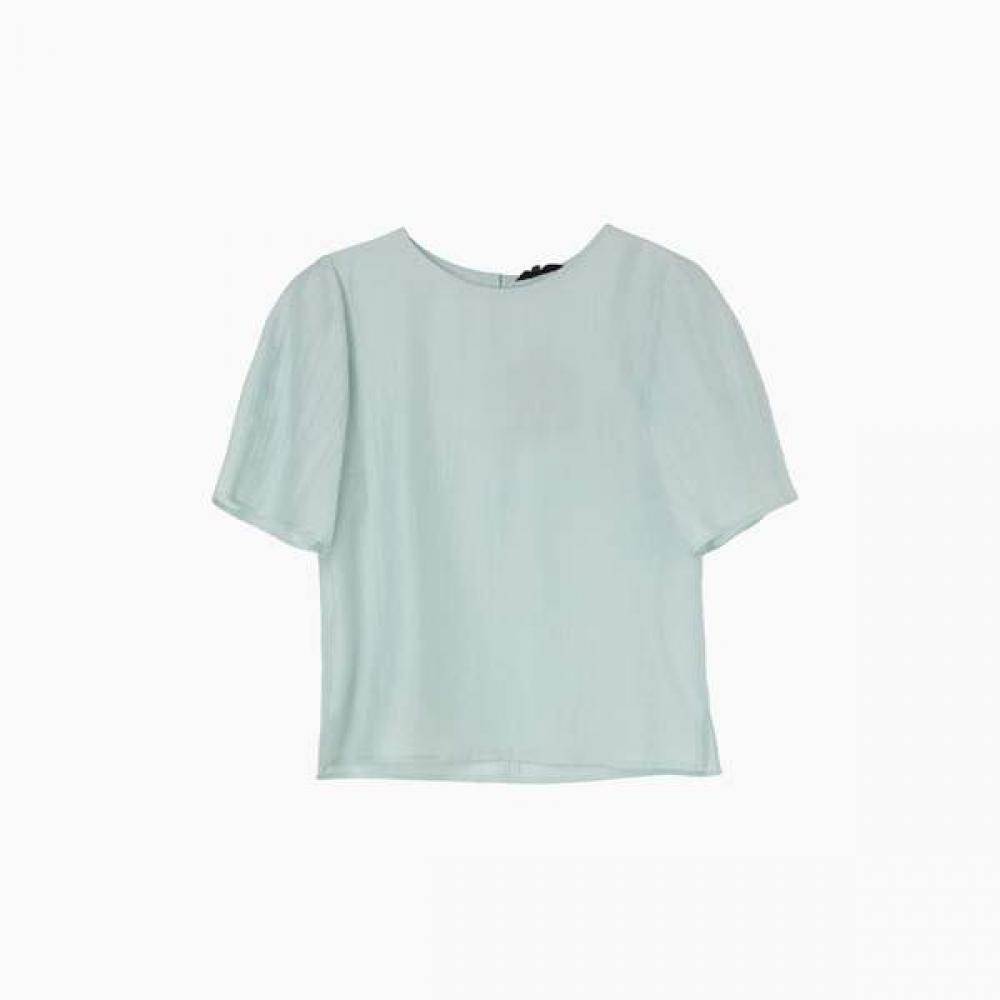 Lap Sheer Halter Blouse As2wb465
