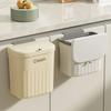 Wall Mounted Hanging Trash Bin Plastic Sink Waste Garbage Garbage Can  Kitchen Bathroom Toilet