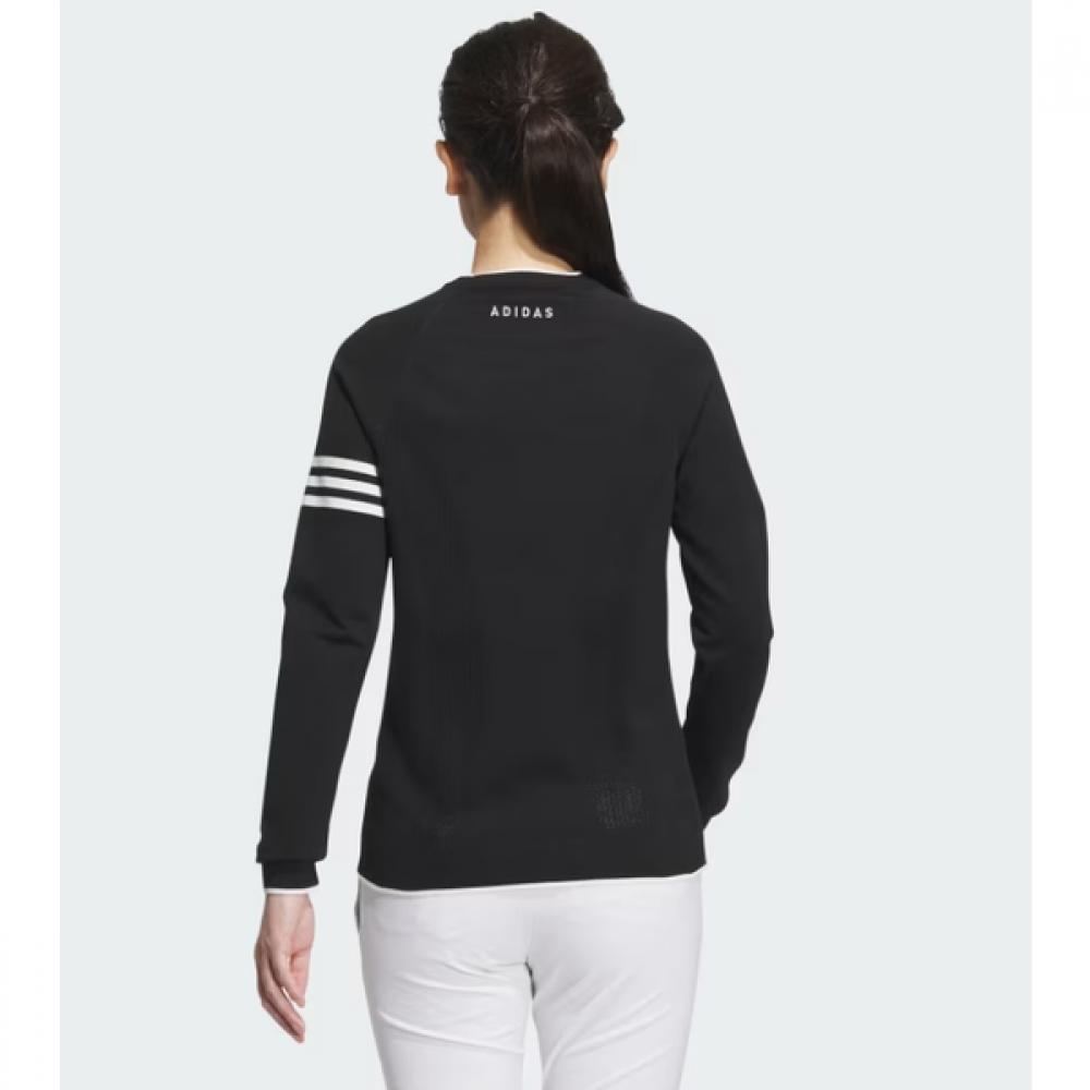 Adidas Golf 24SS Women S 3S Long Sleeve Pullover Sweater Ik9798