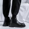 2025 new thick-soled heightening boots men's shoes nesting Chelsea boots trendy shoes Martin boots 184184-R