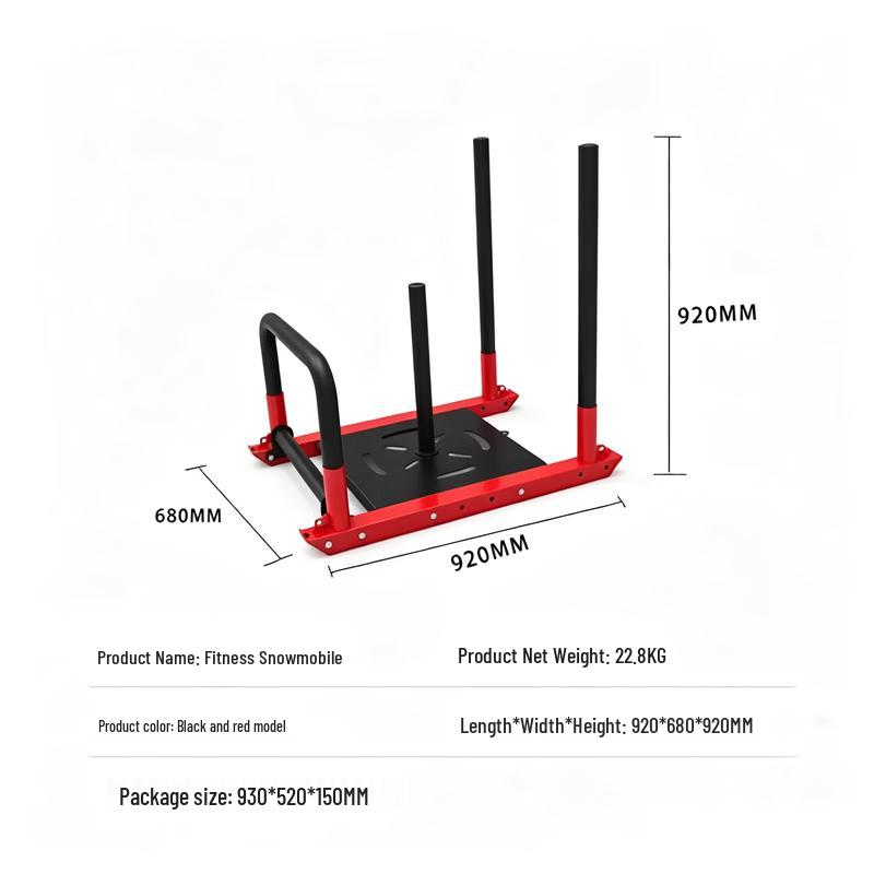 Wild Conquer Fitness Sled for Strength Training