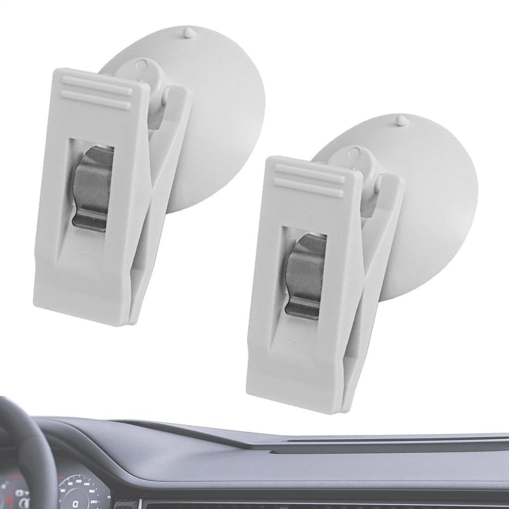 Присоска для окна - Многоразовый держатель для карточек на присоске, Съемный зажим на присоске | Многоцелевая присоска