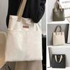 Sewing Thread Tote Bags Canvas Shopping Bag Fashion Handbags  Women