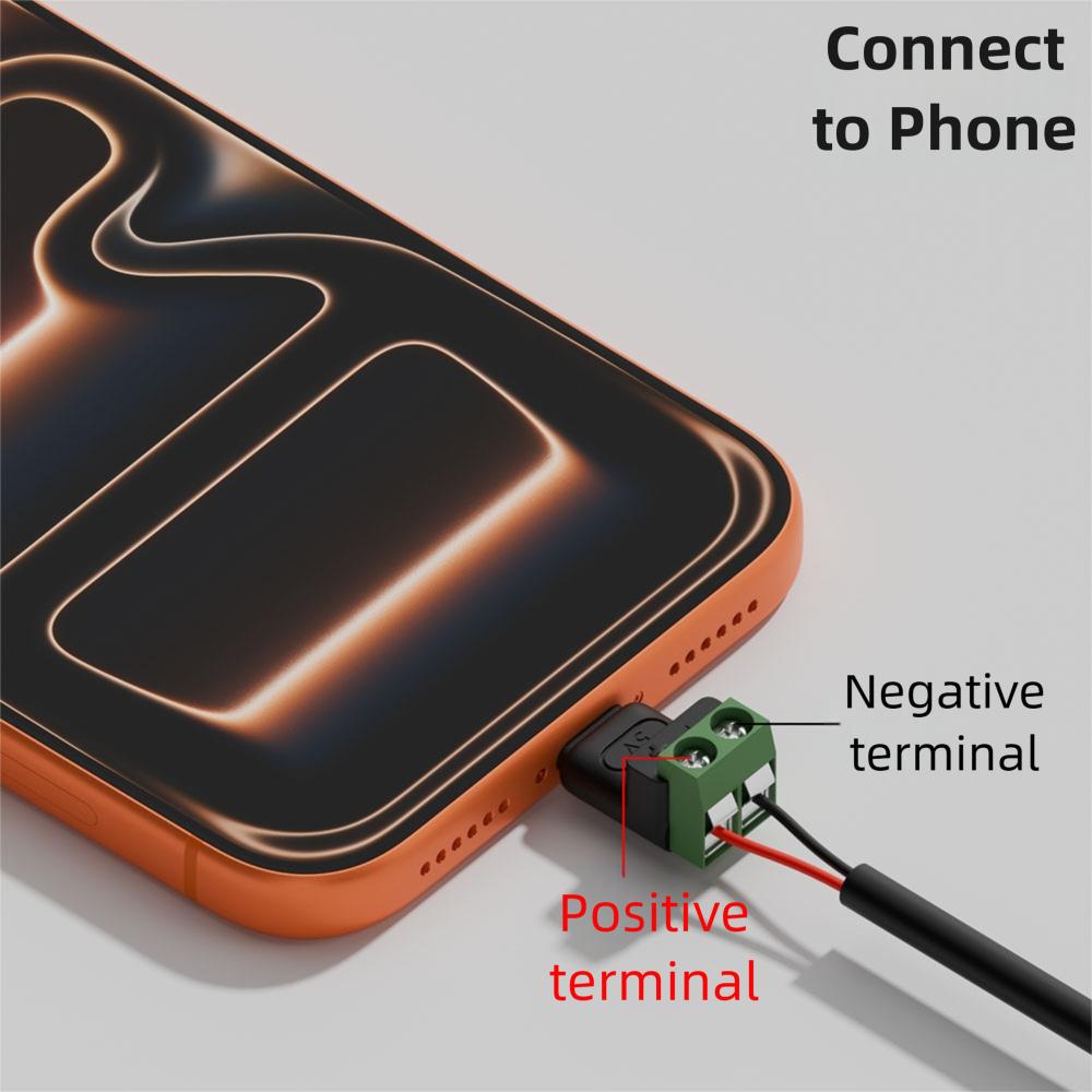 Беспаечный штекер USB C на 2-контактный терминальный адаптер Type-C на 2-контактный разъем для зарядки Телефон Ноутбук