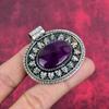 Amethyst Pendant Gemstone Jewelry, 925 Solid Sterling Silver Pendant, Gift For Women Handmade Pendant