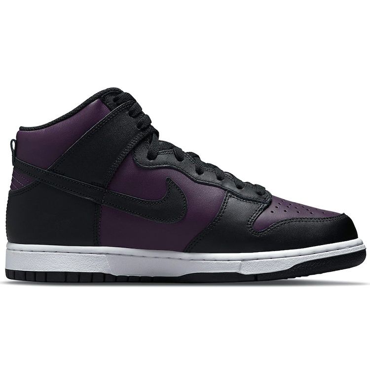 Fragment Design x Nike Dunk High Beijing Унисекс Кроссовки Фиолетовый Бордовый Черный DJ0382-600