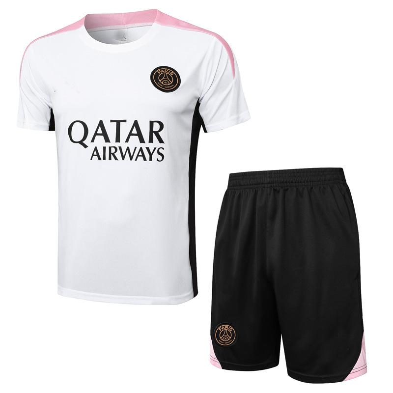 Football Training Jersey 2425 Riyadh Chelsea Barcelona Paris Real Madrid Arsenal Jersey Short-Sleeved Set