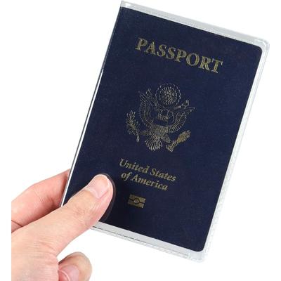 1 комплект дорожных матовых обложек для паспорта с прорезями, пластиковый протектор для паспорта, держатель для удостоверения личности