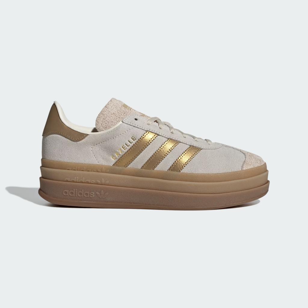 IH6781 adidas Gazelle Bold Кремовый Белый Коричневый Пустынный (Женский)