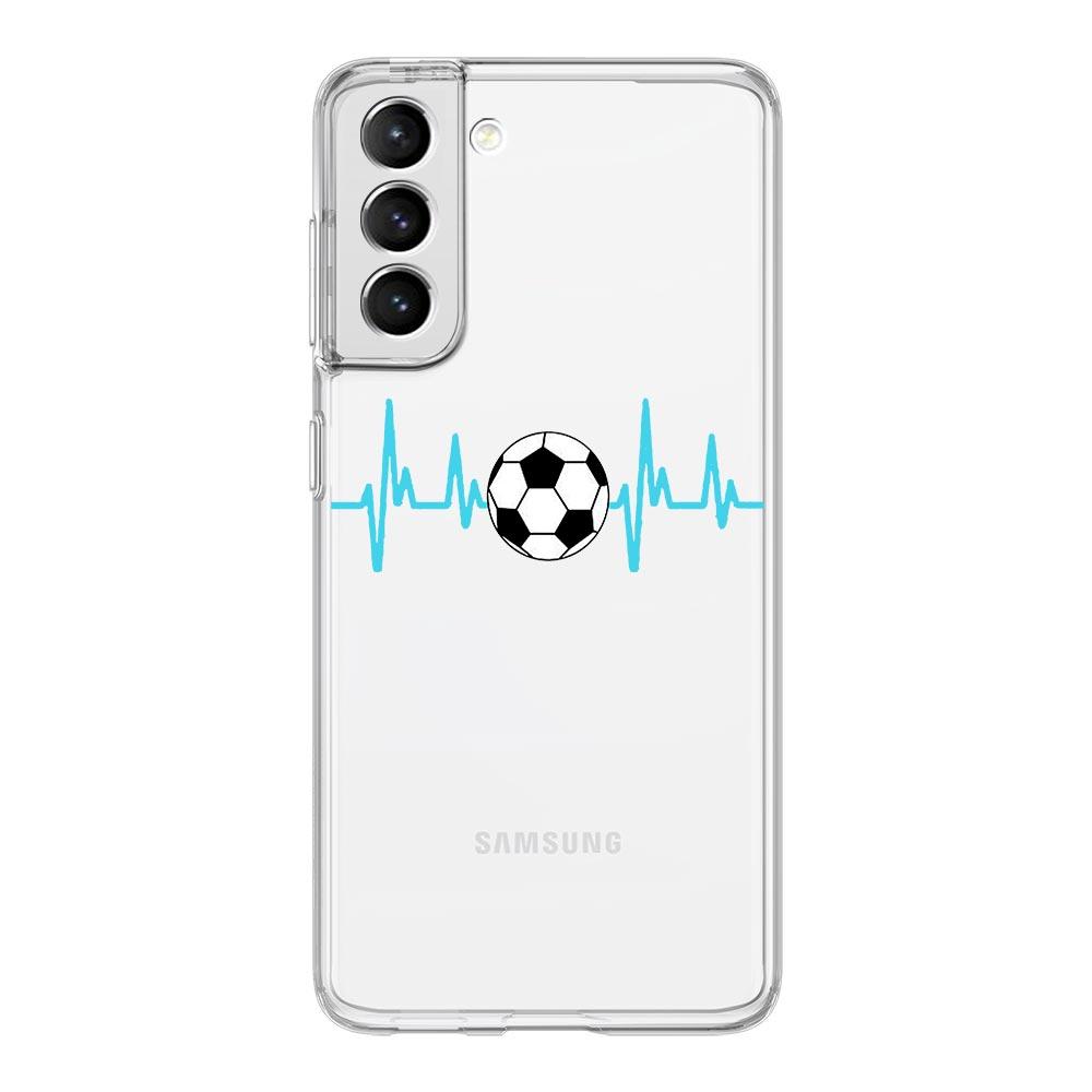 Football Soccer Phone Case For Samsung Galaxy S23 S22 Ultra S20 S21 FE 5G S10 S10E S9 S8 Plus 4G Silicone Clear Back Cover Couqe