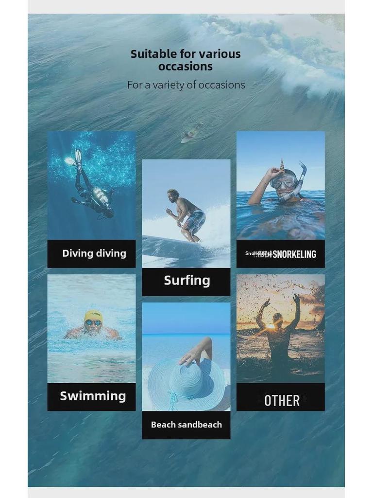 Носки для дайвинга OUZO 3 мм, износостойкие, нескользящие, устойчивые к холоду, для плавания, сноркелинга, серфинга и пляжного отдыха.