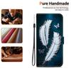 For Samsung Galaxy S25 Edge Case Pattern Printing Anti-Drop Leather Flip Wallet Phone Cover with Lanyard
