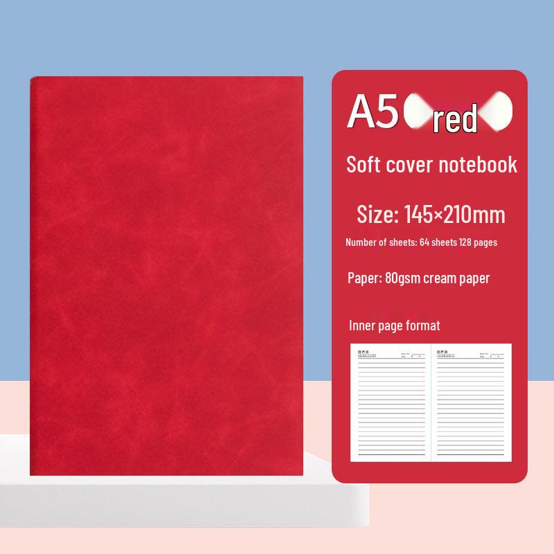 Блокнот А5 на заказ с толстыми листами: Студенческий приз высокой ценности и журнал для встреч предприятия с печатью логотипа.