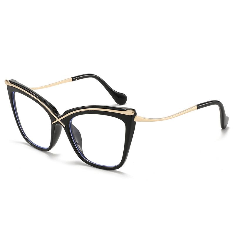 Xiaomi Women Cat‑Eye Zero‑Power Decor Glasses with Lenses Fashion Reading Eyewear for Office Daily Use Multi Color Available