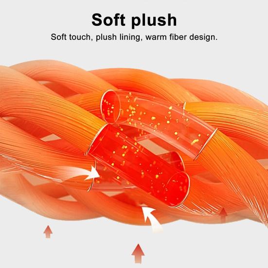 Winter Warm Gloves Women Men Touch Screen Gloves Knitted Thickened Gloves with High Elastic Cuffs for Outdoor Travel Cycling