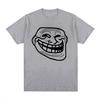 2026 Short Sleeve Cotton TShirts For Unisex And Unisex Funny Memes Retro Fashion Troll Face Angry Unisex Harajuku Streetwear