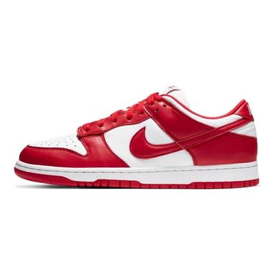 Dunk 811 Manufacturing, Бай Си Ту, Подарочная коробка Низкие кеды для скейтборда Женские Красно-золотые FD9762-061(Team80-S-BOX)