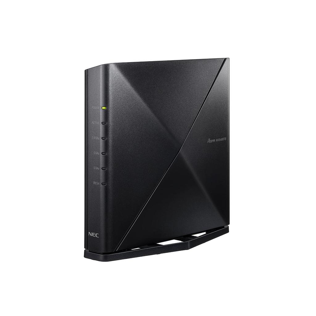 NEC Aterm Wireless LAN 6E Router 11ax Total 6 Streams 15 Pro 14 13 Switch Manufacturer Operation Wi-Fi AM-AX5400T6 Tri-band (iPhone / / /Nintendo