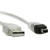 USB Male To Firewire IEEE 1394 4 Pin Male iLink Adapter Cord Cable for SONY DCR-TRV75E DV (FW-037)