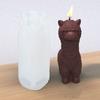 3D Alpacas Silicone Mold Plaster Scented Candle Resin Molds Aromatherapys Candles Epoxy Casting Molds Animal Decoration