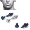 1Pc Men Women Stainless Steel Screw Ear Stud Earrings Body Piercing Jewelry