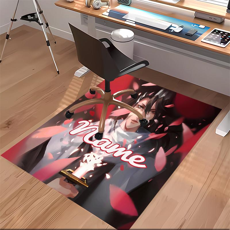Custom personalization Byakuya Kuchiki Print Area Rug - Soft, Washable Non-Slip Indoor Mat,Living Room,Home&Office Decorative Rug