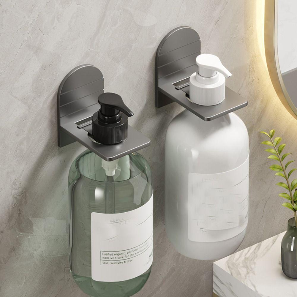 Liquid Soap Wall Hanger Soap Bottle Holder Shampoo Holder Detergent Bottle Shelf Shower Gel Hanger