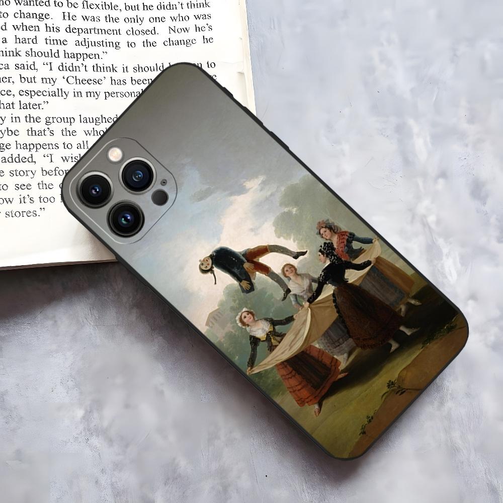 Испания Франсиско Гойя Художественный Чехол для телефона для iphone 15 14 Pro 13 Mini 11 12 Max Xr X Xs 8 Plus Ударопрочная Задняя крышка