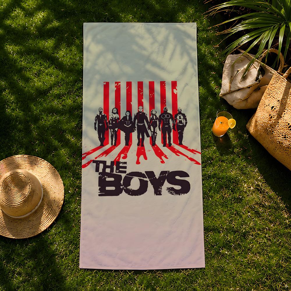 Драма Т-The B-Boys Полотенце Пляжное Полотенце, Быстросохнущее Впитывающее Полотенце Для Ванны Для Плавания, Спортзала, Кемпинга, Отдыха На Природе Горячий