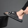 Sandals men's 2025 summer new Korean version trend versatile Velcro leisure vacation beach slippers